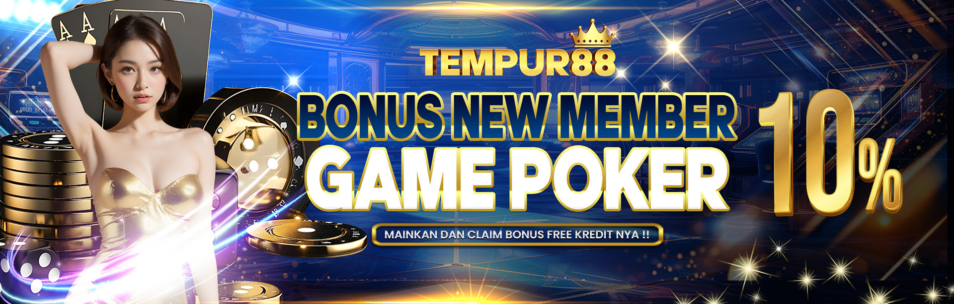 TEMPUR88 BONUS NEW MEMBER POKER 10%