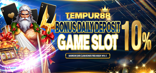 TEMPUR88 BONUS DEPOSIT HARIAN SLOT 10%