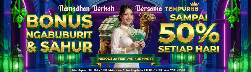 BONUS SPECIAL NGABUBURIT BERSAMA TEMPUR88