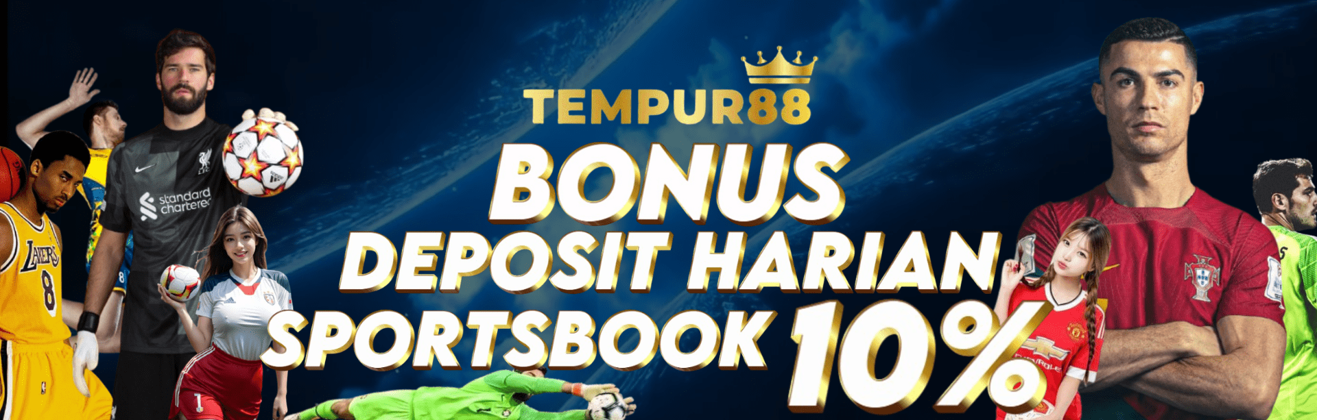 TEMPUR88 BONUS DEPOSIT HARIAN SPORTSBOOK 10%