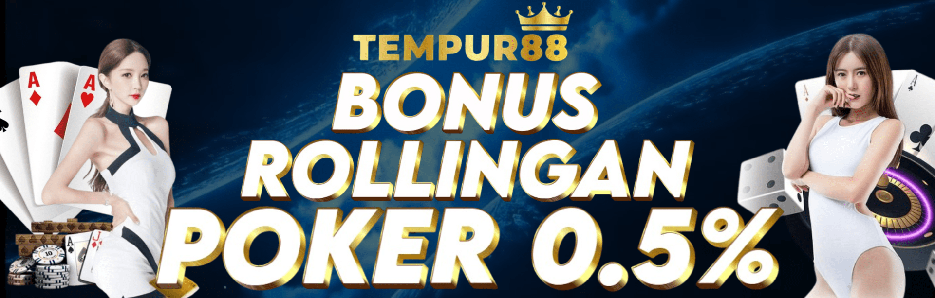 TEMPUR88 BONUS ROLLINGAN POKER 0.5%