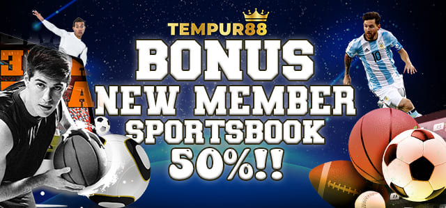 BONUS NEW MEMBER SPORTSBOOK 50%