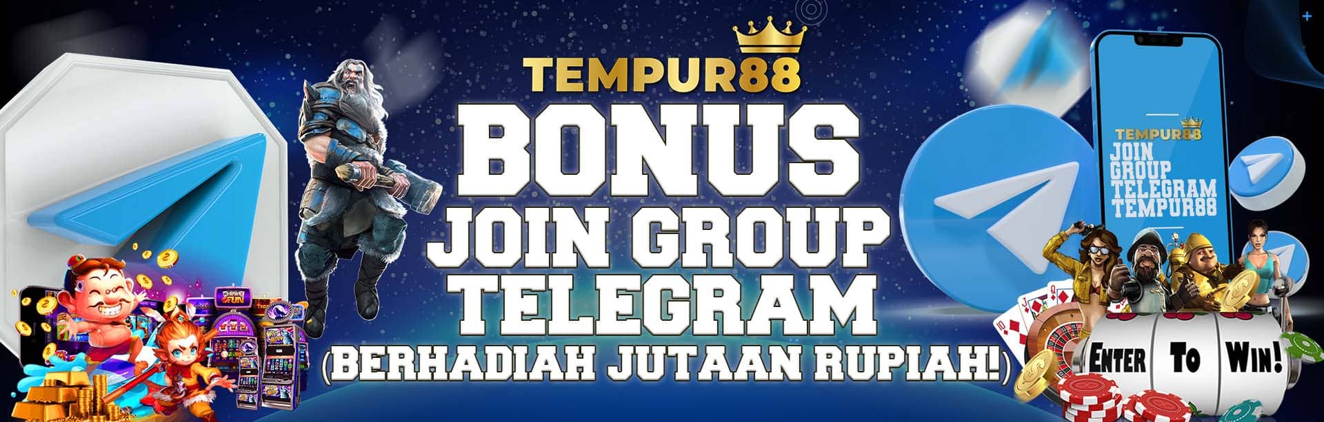 BONUS JOIN GROUP TELEGRAM (BERHADIAH JUTAAN RUPIAH!